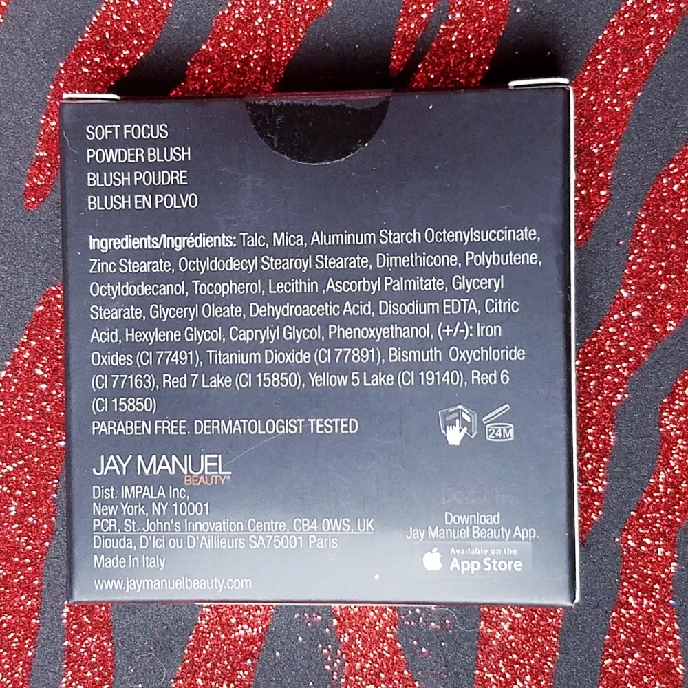 2‎ Pack-Jay Manuel Soft Focus Powder Blush-Escape Case w/ Mirror